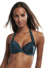 Biustonosz kąpielowy kris line beach brassiere emerald