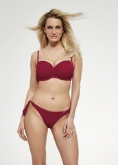 Biustonosz kąpielowy kris line beach balkonette bordeaux
