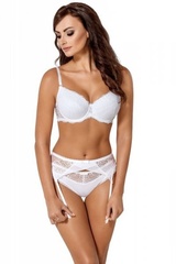 Biustonosz push-up ava 1638 vicky biały