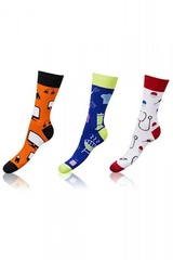Skarpetki bellinda crazy socks be491004-305 3pack