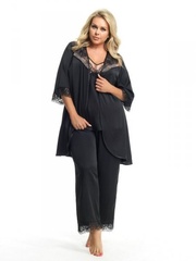 Szlafrok damski gorsenia midnight k598 