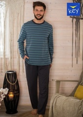 Piżama męska key mns 351 b21 plus size
