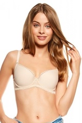 Biustonosz push-up henderson ladies kassidy 23444 beżowy
