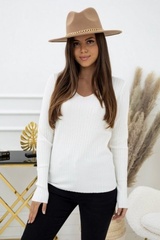 Sweter damski vittoria ventini daily zb94598 white
