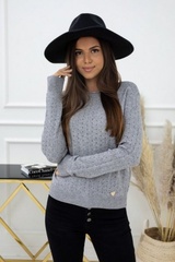 Sweter damski vittoria ventini wish qj95474c grey