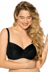 Biustonosz usztywniany gaia 281 kate 2 czarny