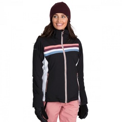 Kurtka narciarska damska broadcast tp75 trespass black - l