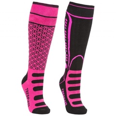 Zestaw skarpet narciarskich dziecięcych concave pink trespass 2 pary - 26-31