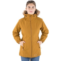 Kurtka zimowa parka damska celebrity tp50 trespass golden brown - l