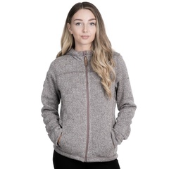Polar damski full-zip reserve trespass dusty heather - l