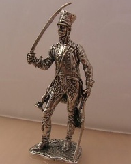 Ułan - srebrna figurka