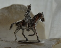 Husar iii - figurka ze srebra