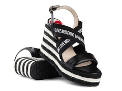 Espadryle love moschino