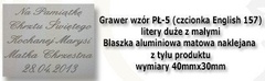 Grawer płytka wzór pł-5