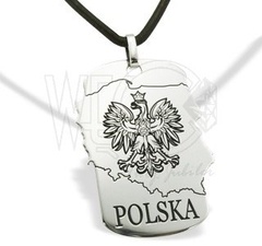 Nieśmiertelnik ze srebra polska wec-s-nw-1