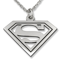 Wisiorek srebrny z superman-1